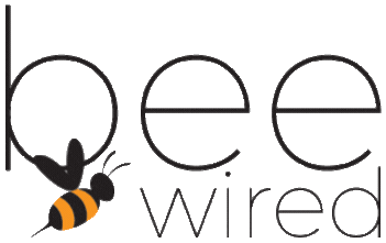 logo beewired trasparente